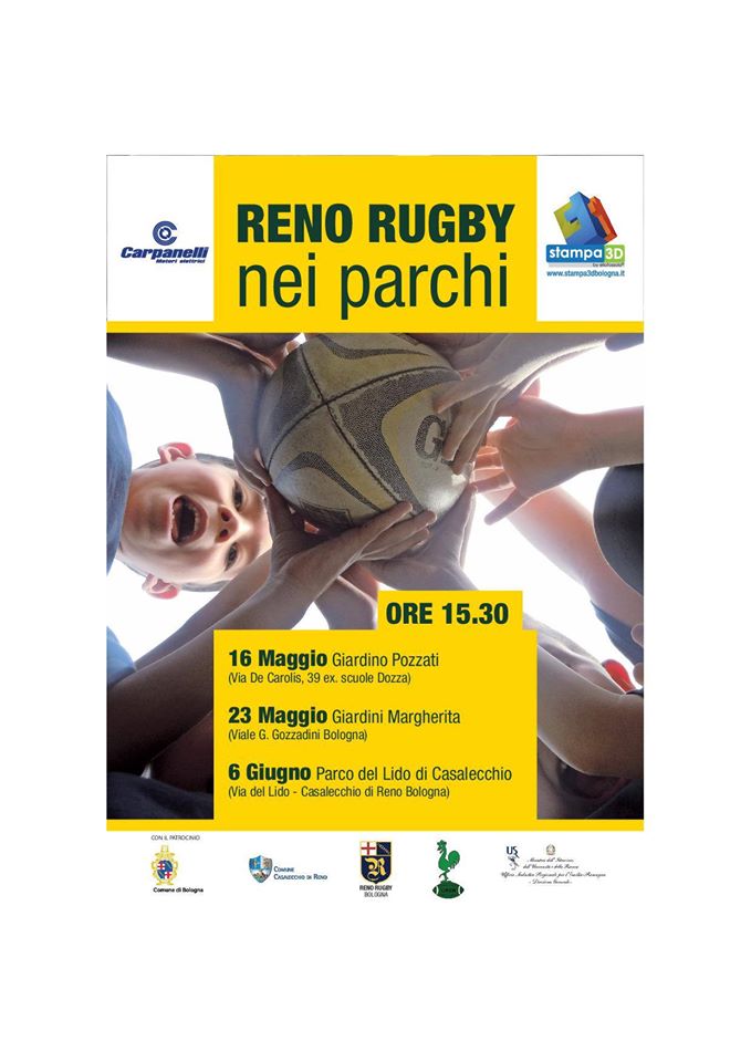 rugby nei parchi 2015